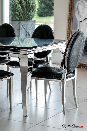 Stół Ludwik Krzesło Louis - BellaCasa.co